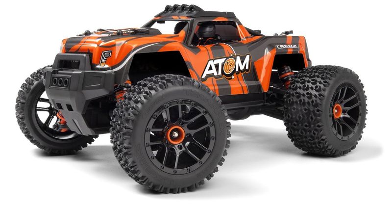 Maverick Atom AT1 1/18 RTR 4WD Electric Monster Truck (Orange) — MVK150567