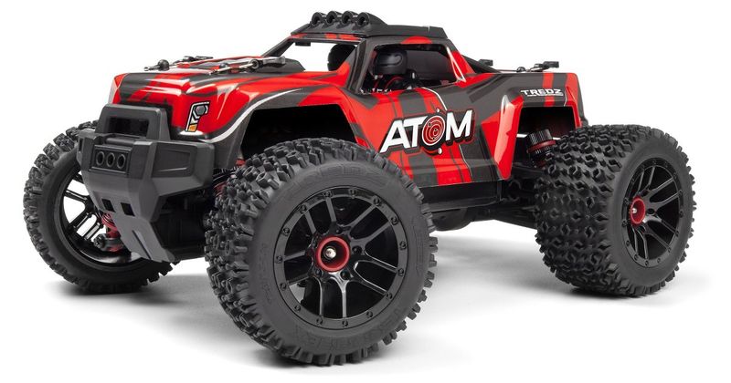 Maverick Atom AT1 1/18 RTR 4WD Electric Monster Truck (Red) — MVK150566