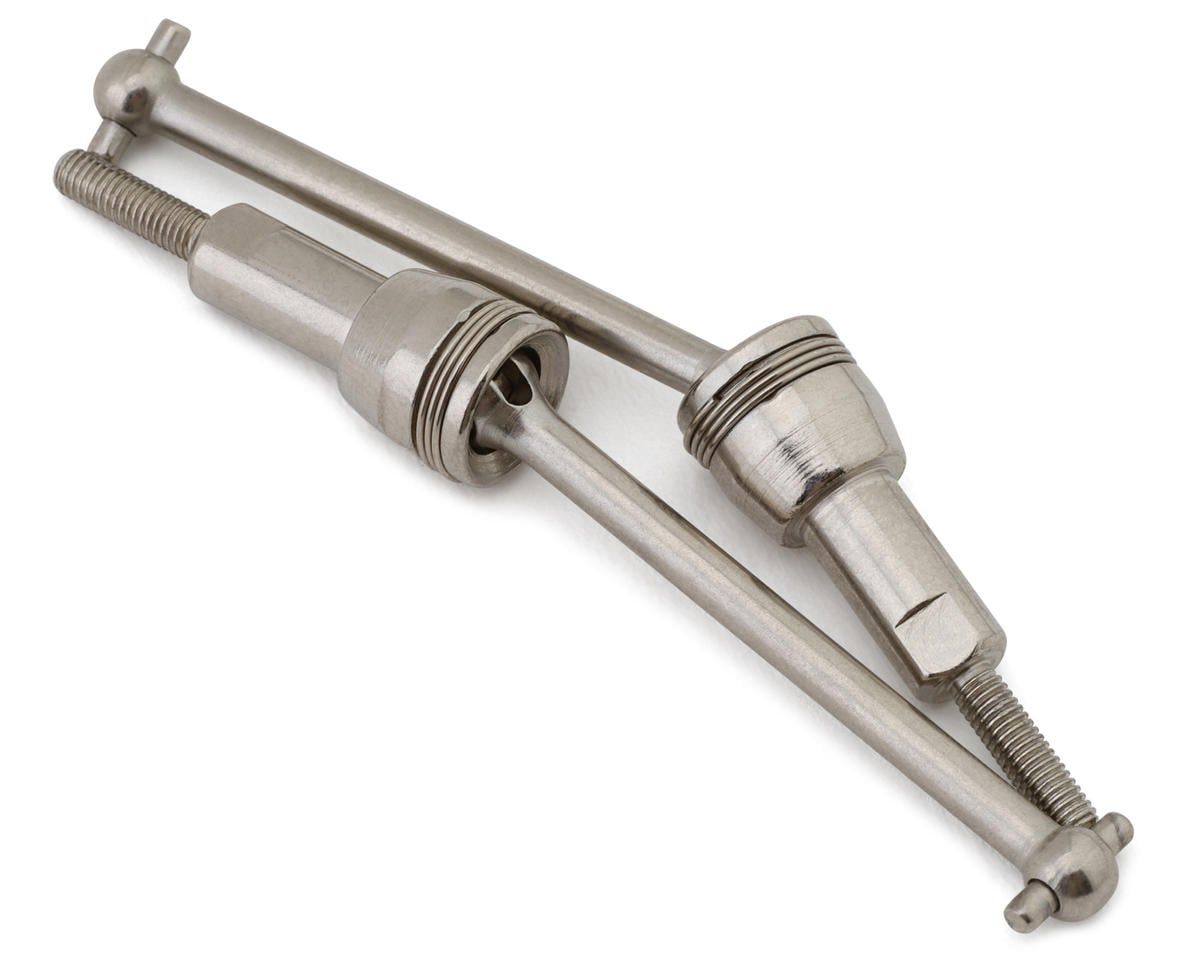 Maverick Atom Steel Front Universal Driveshafts (2) — MVK150560