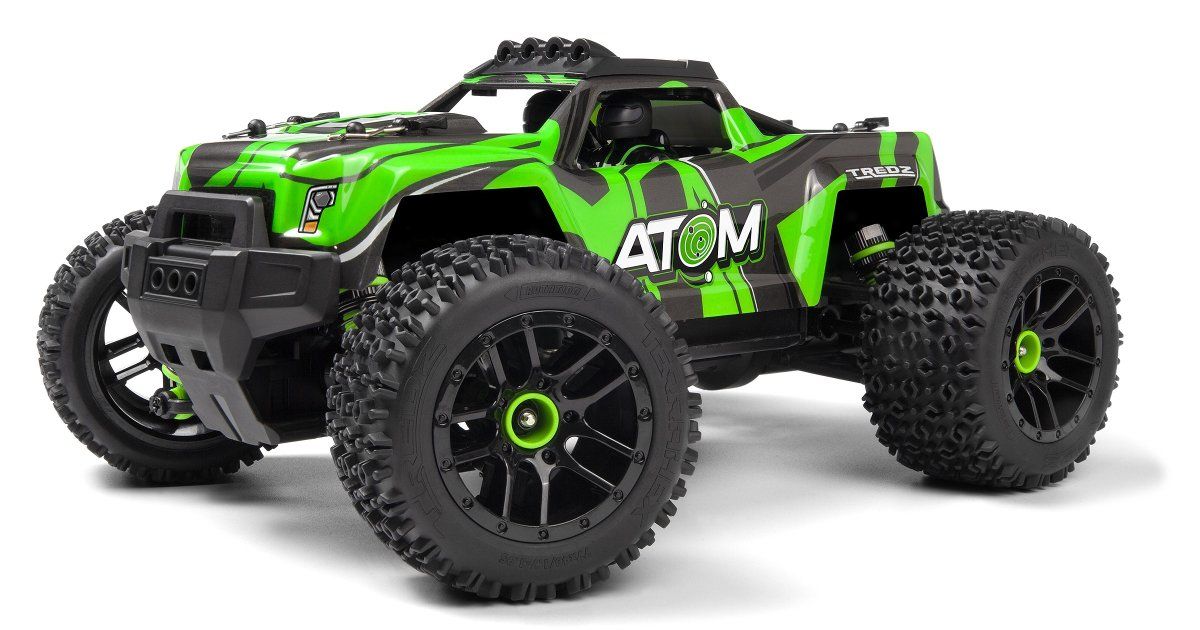 Maverick Atom AT1 1/18 RTR 4WD Electric Monster Truck (Green) — MVK150568