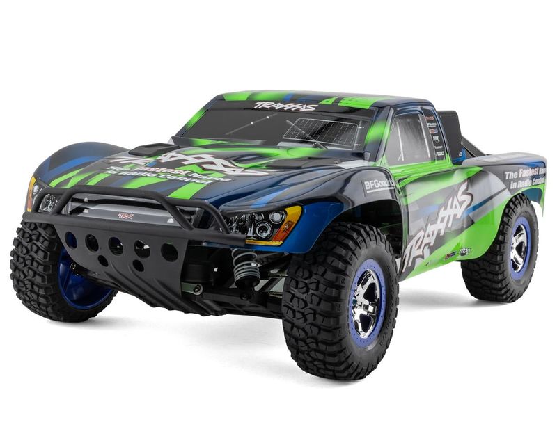 Traxxas SLASH 1/10 SHORT COURSE TRUCK Race Replica, Green — 58034-8-GRN