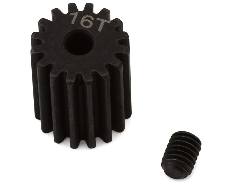 Pinion Gear 16T 0.5 MOD CNC 2.3mm Bore — ARA311202