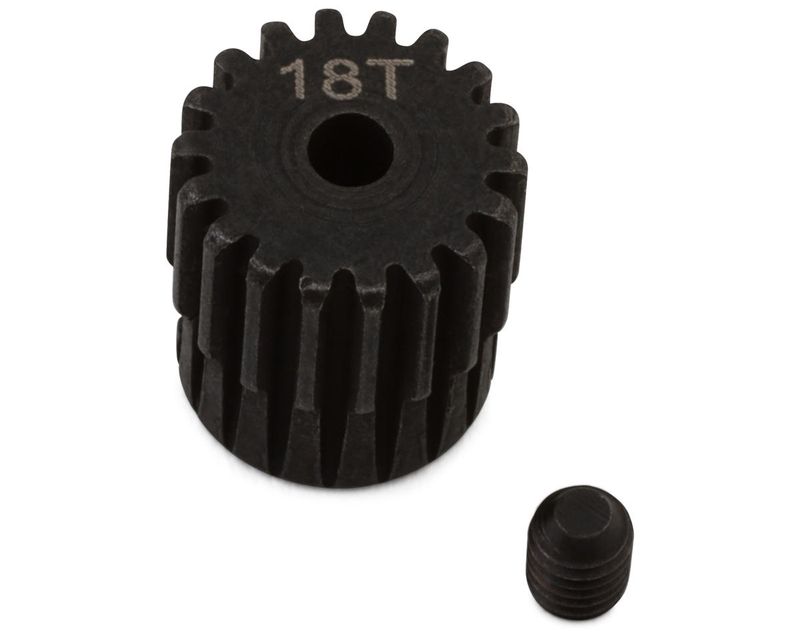Pinion Gear 18T 0.5 MOD CNC 2.3mm Bore — ARA311204