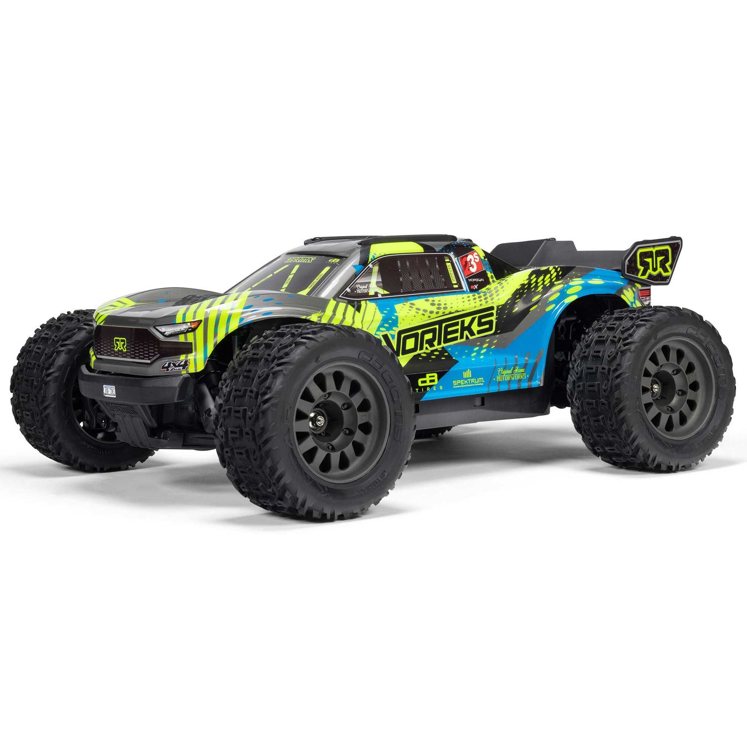 ARRMA 1/10 Vorteks 223S DSC 4X4 RTR Brushless Stadium Truck Teal — ARA4305V4T2