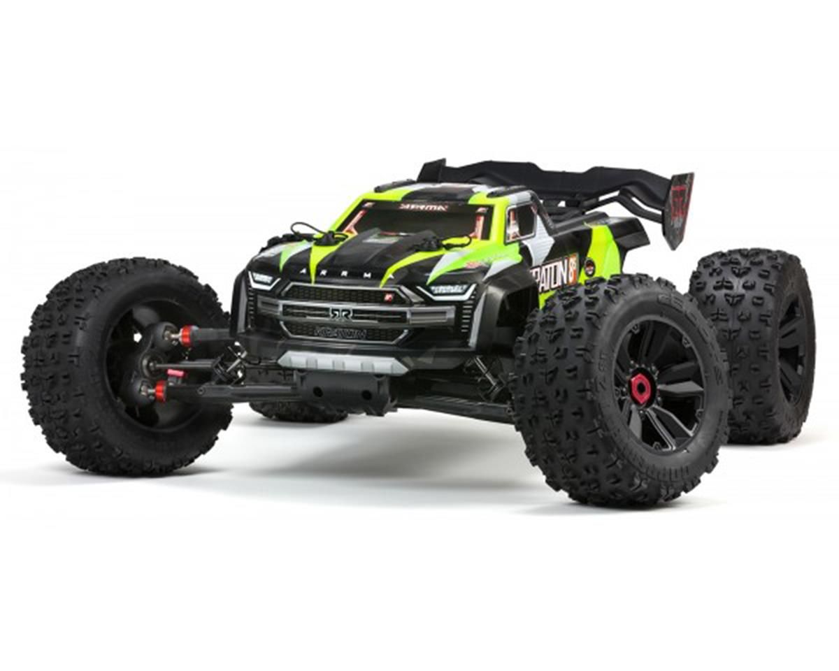 Kraton 8S Clear Bodyshell (Inc. Window Mask &amp; Decals) — ARA409004