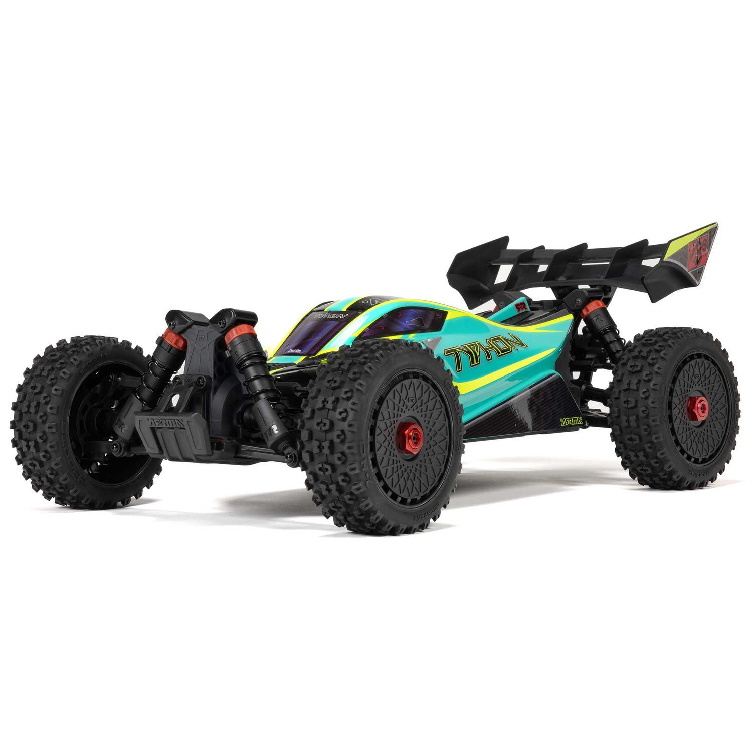 ARRMA 1/8 Typhon 223S DSC 4X4 RTR Brushless Buggy Green — ARA4306V4T1