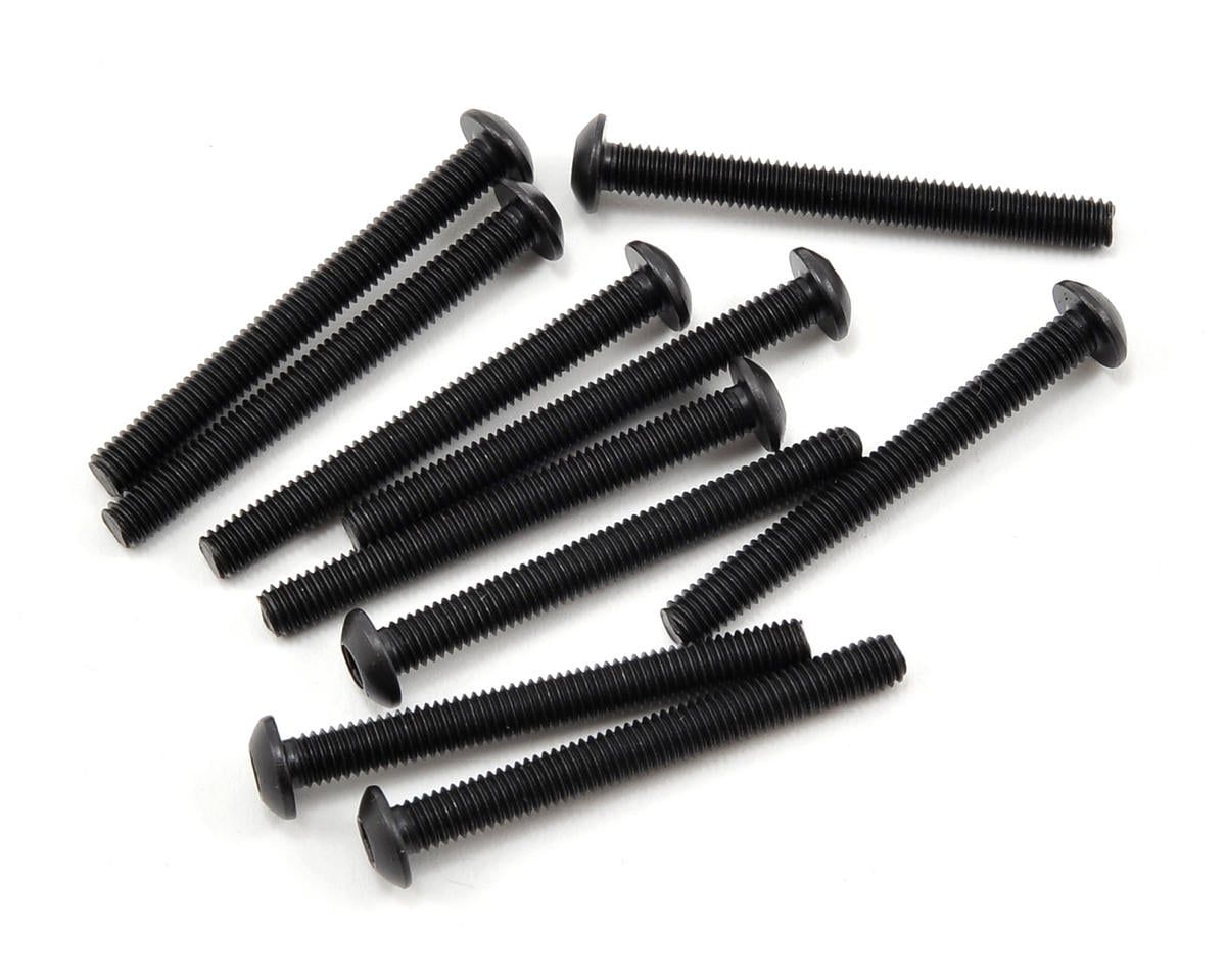 AR721328 Button Head Screw 3x28mm (10) — ARAC9804