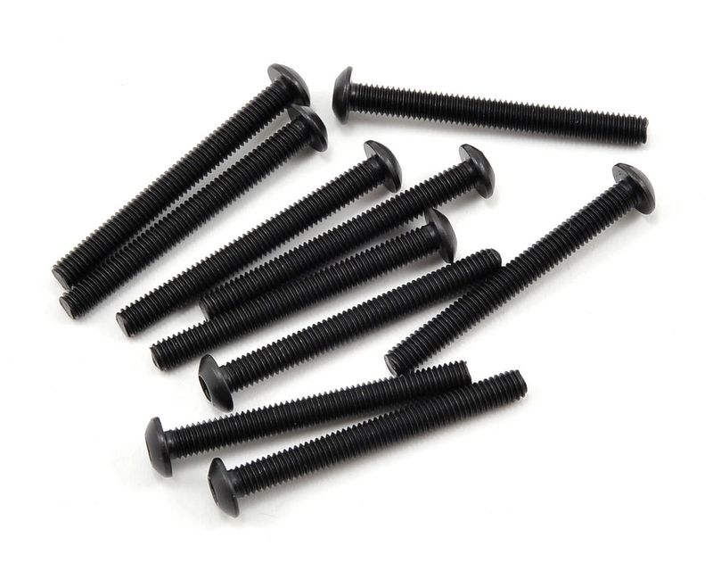 AR721328 Button Head Screw 3x28mm (10) — ARAC9804