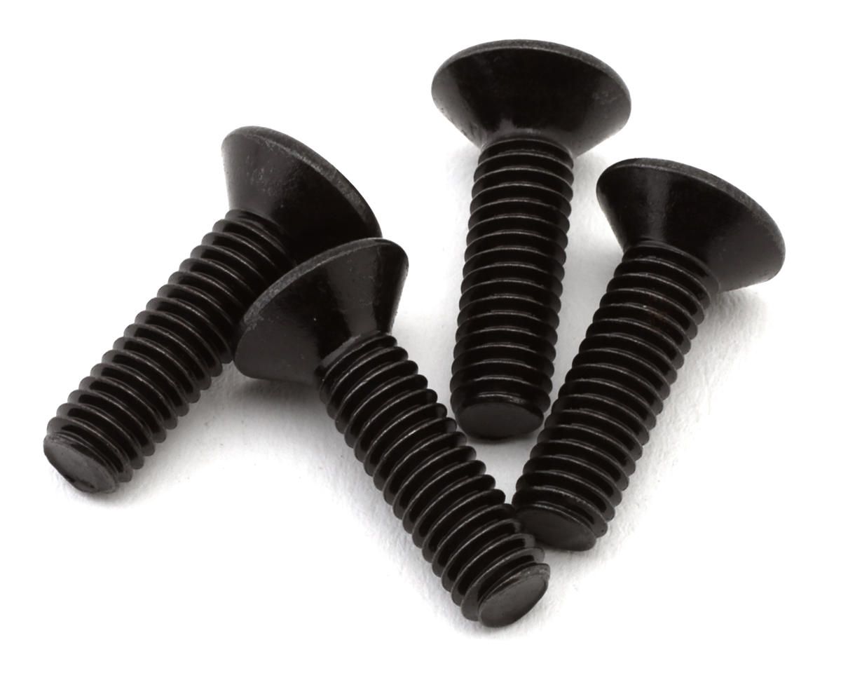 AR722415 Flt Head Hex Machine Screw 4x15mm 4x4 (4) — ARAC9895