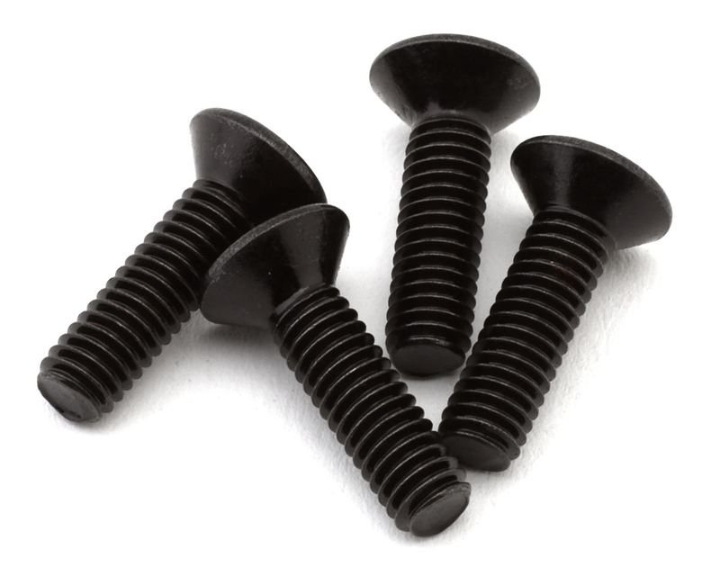 AR722415 Flt Head Hex Machine Screw 4x15mm 4x4 (4) — ARAC9895