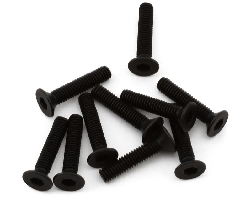 Flat Head Screw M2.5x12mm (10pcs) — ARA702017