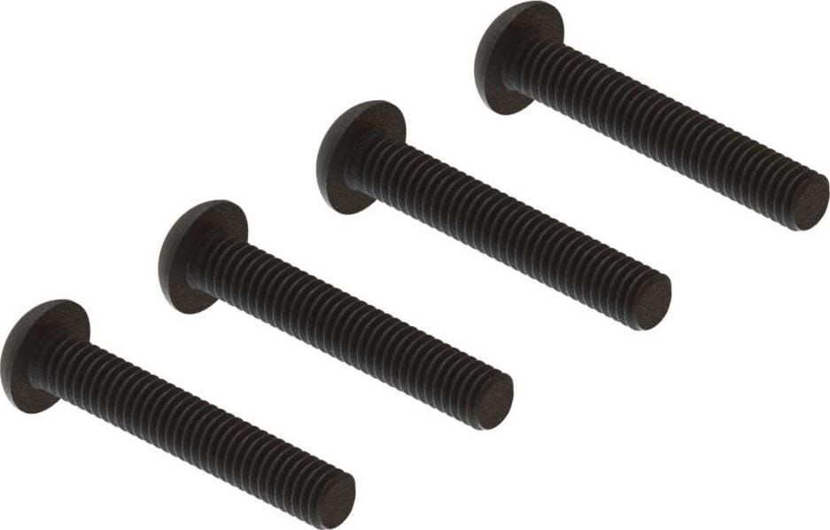 Button Head Screw M4x24mm (4) — ARA721424