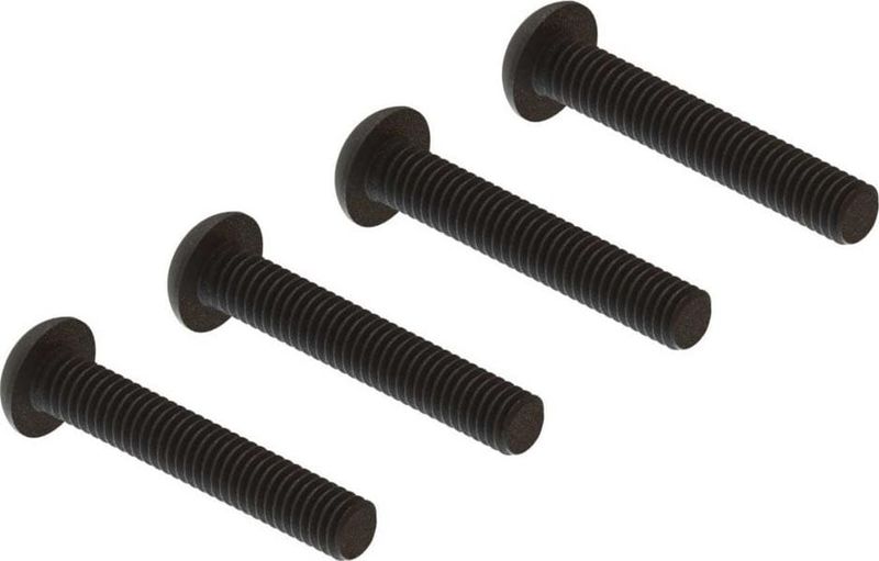 Button Head Screw M4x24mm (4) — ARA721424