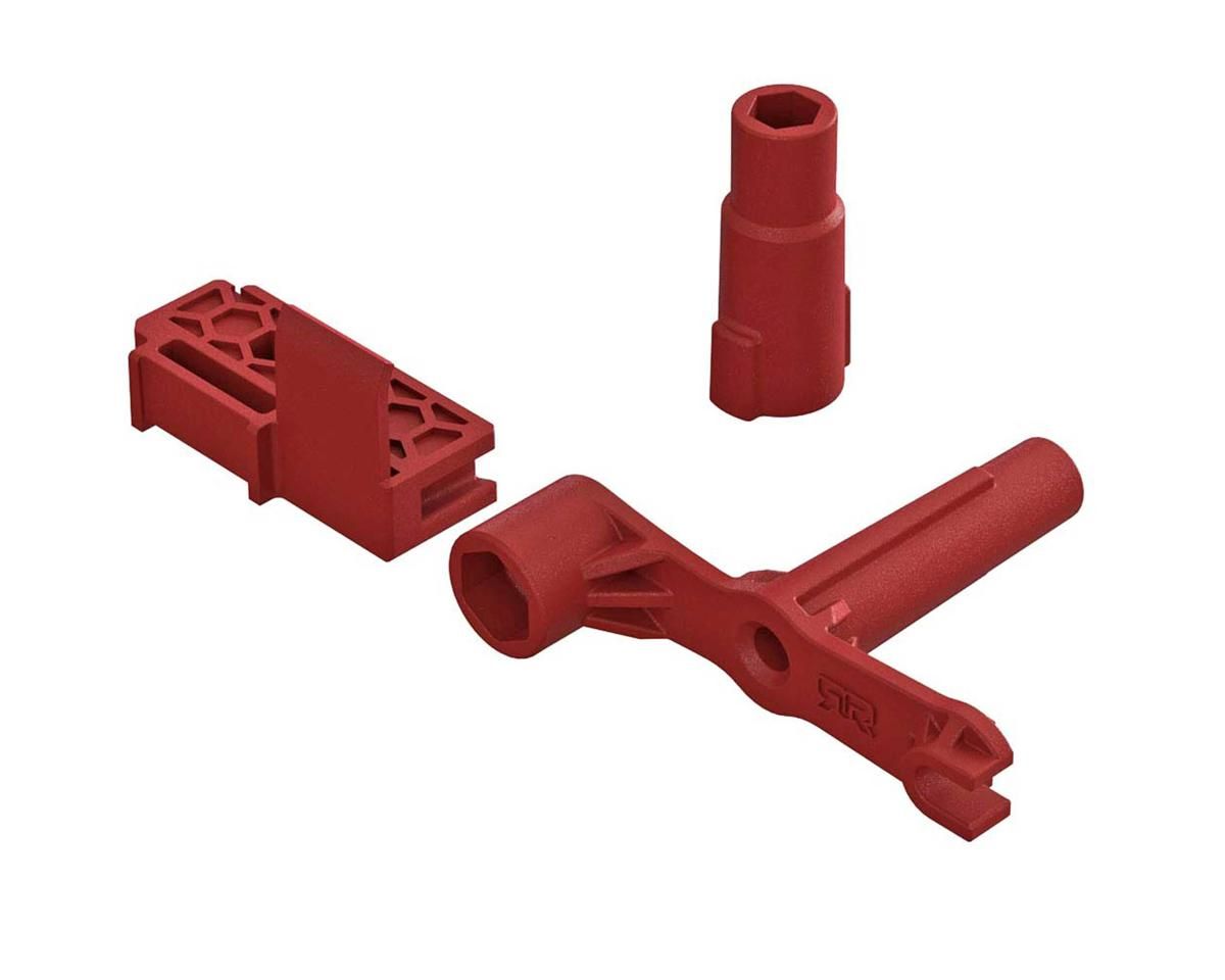 AR320411 Chassis Spine Block/Multi-Tool 4x4 — ARAC3722