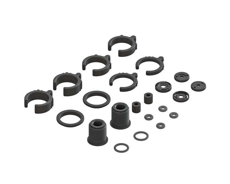 AR330451 Composite Shock Parts/O-Ring Set (2) — ARAC8940