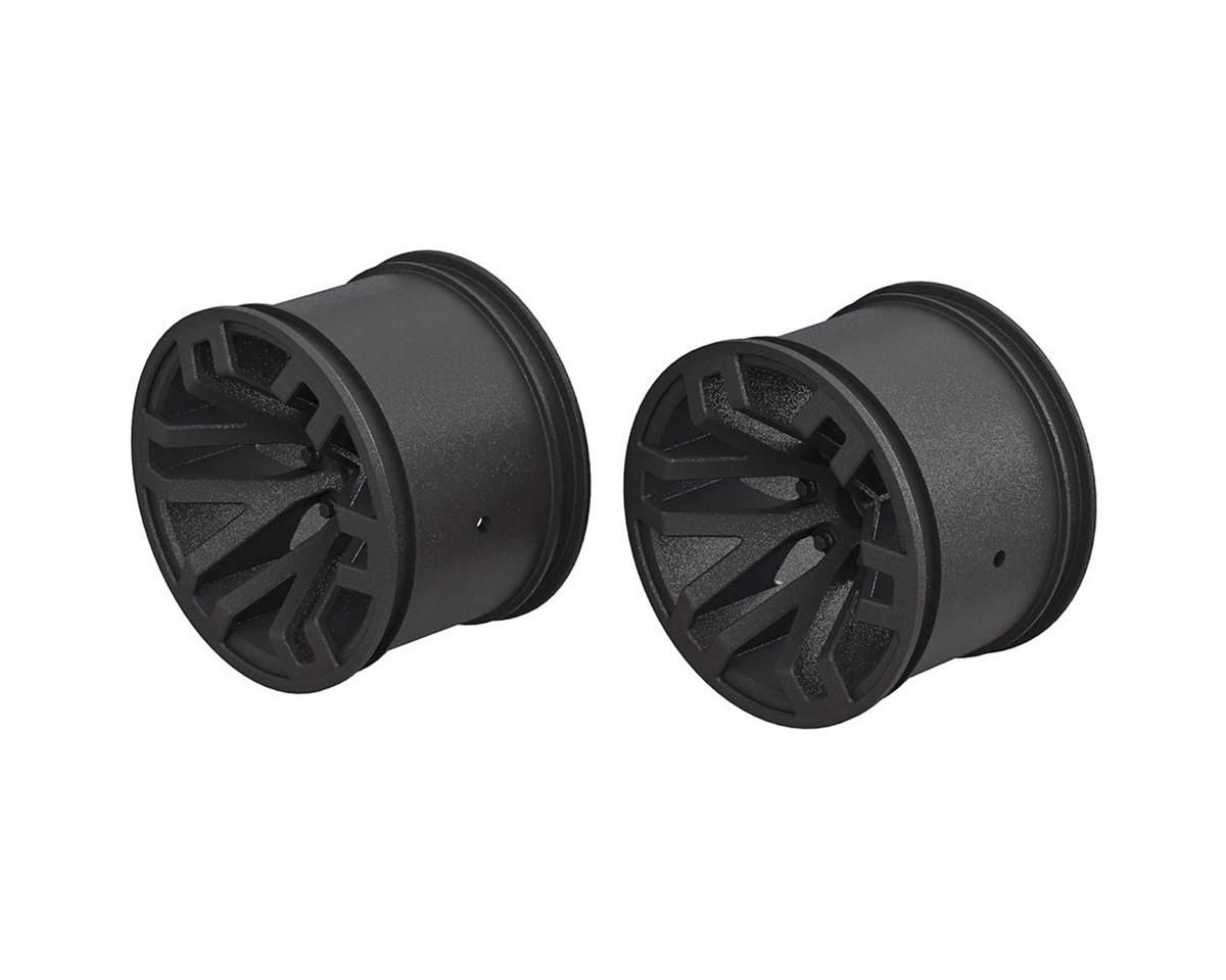 AR510097 MT 2.8 Wheel 14mm Hex Black (2) — ARAC9463