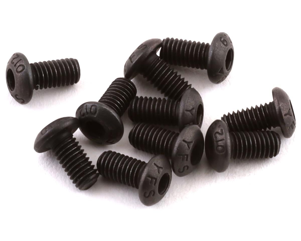 AR721306 Button Head Screw 3x6mm (10) — ARAC9778