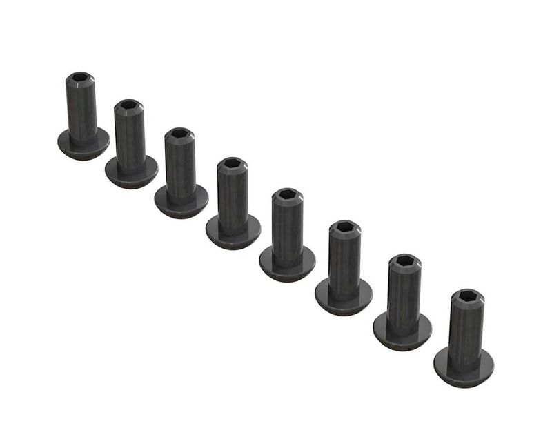 AR727410 Double Socket Buttn Head Screw 4x10mm (8) — ARAC9870