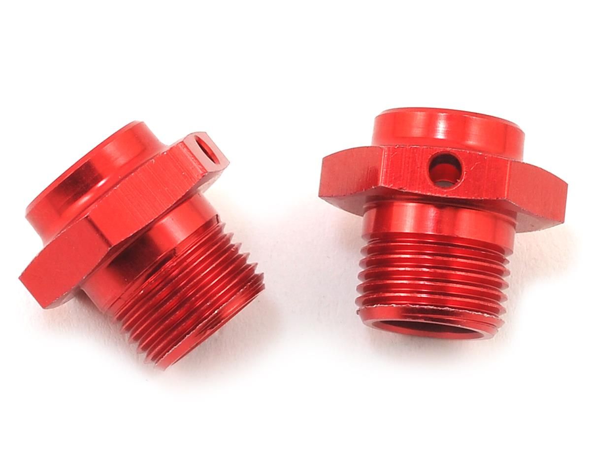 AR310484 Wheel Hex Alumn 17mm/16.5mm Red (2) — ARAC9416