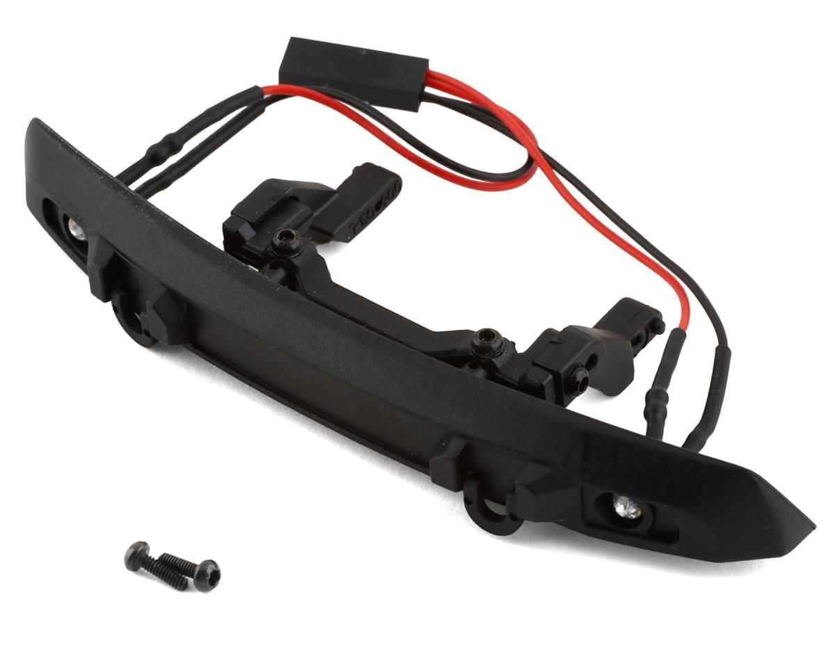 Front Bumper w/LED: SCX24 Bronco — AXI200010