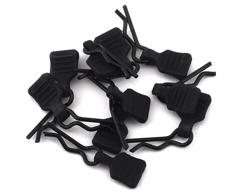 3mm Body Clip w/Tab, Black (10pc) — AXI206000