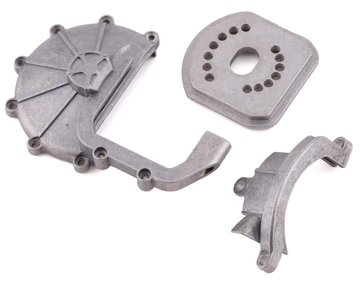 SCX6: Motor Plate &amp; Clamp — AXI252012