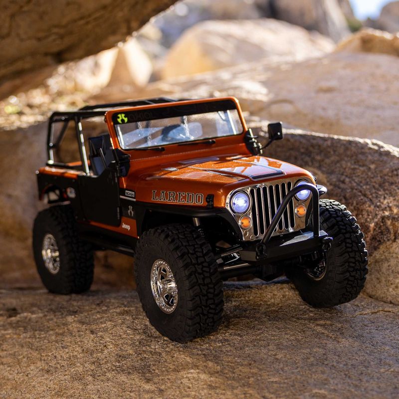 Axial 1/10 SCX10 III Jeep CJ-7 4X4 RTR Brushed Rock Crawler Copper — AXI03008V2T2