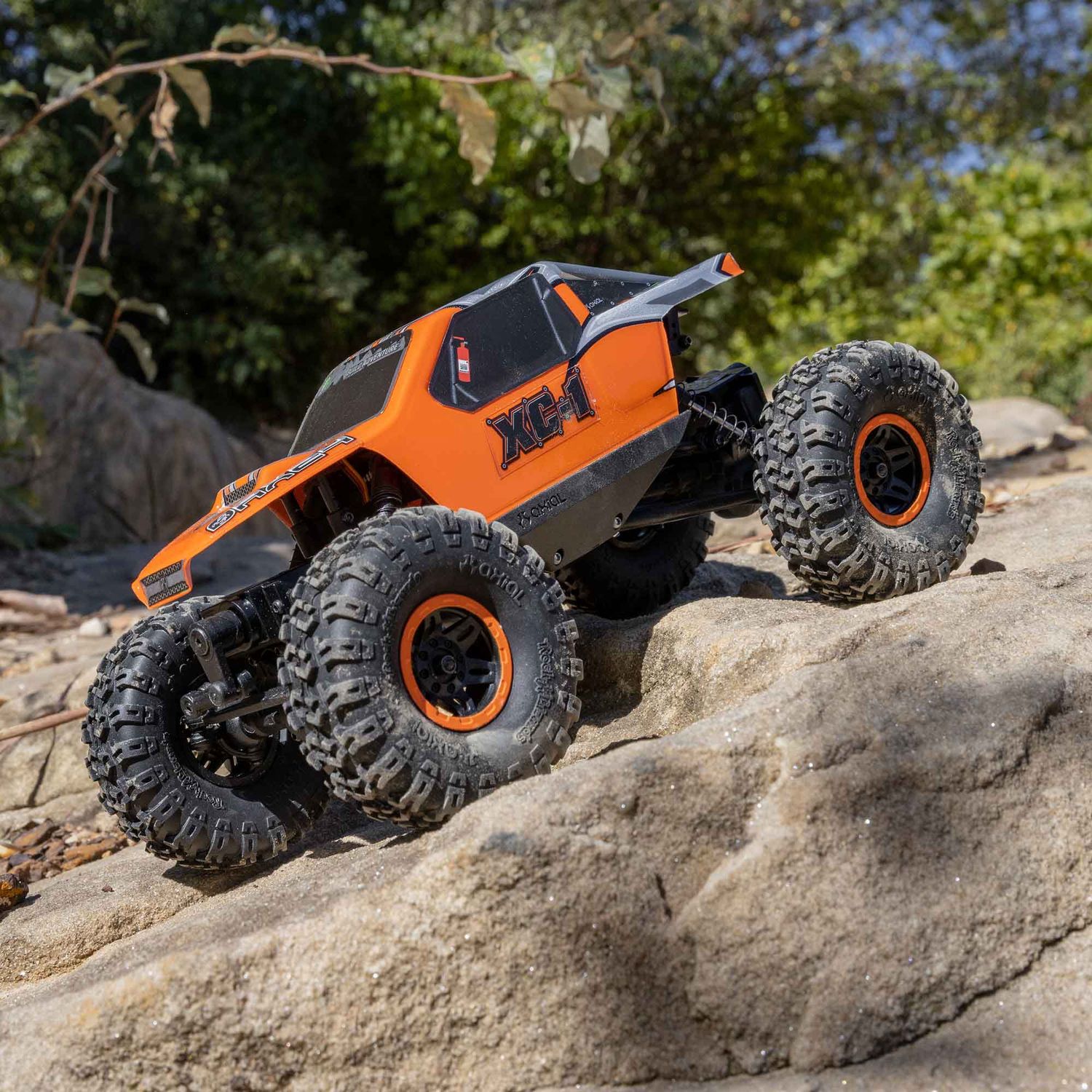 Axial Ax24 Xc 1 4ws 4X4 RTR Brushed Rock Crawler Orange — AXI00003T2