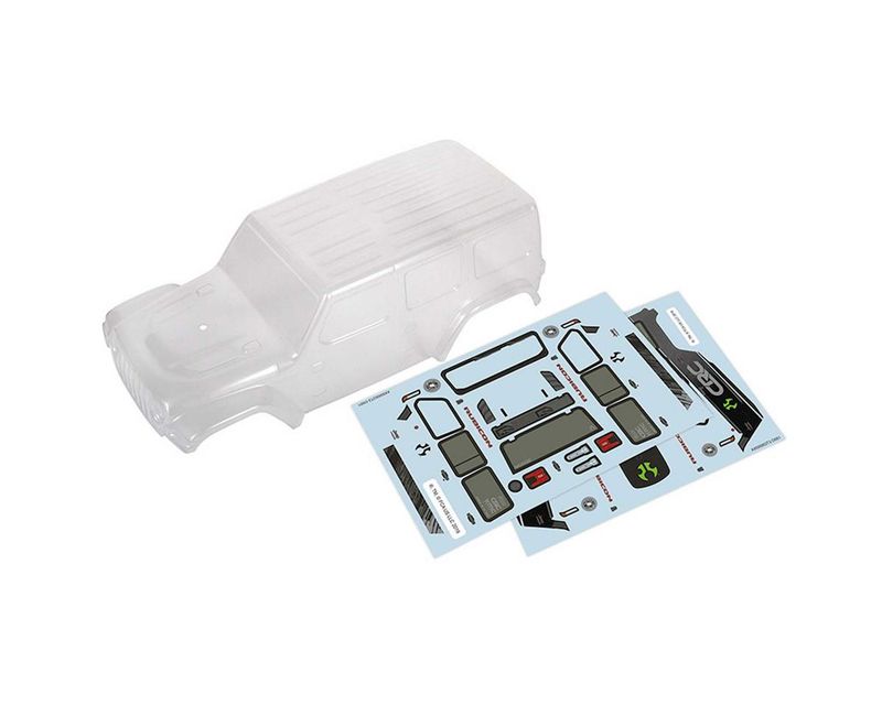 2019 Jeep JLU CRC Body, Clear &amp; Precut: SCX24 — AXI200000