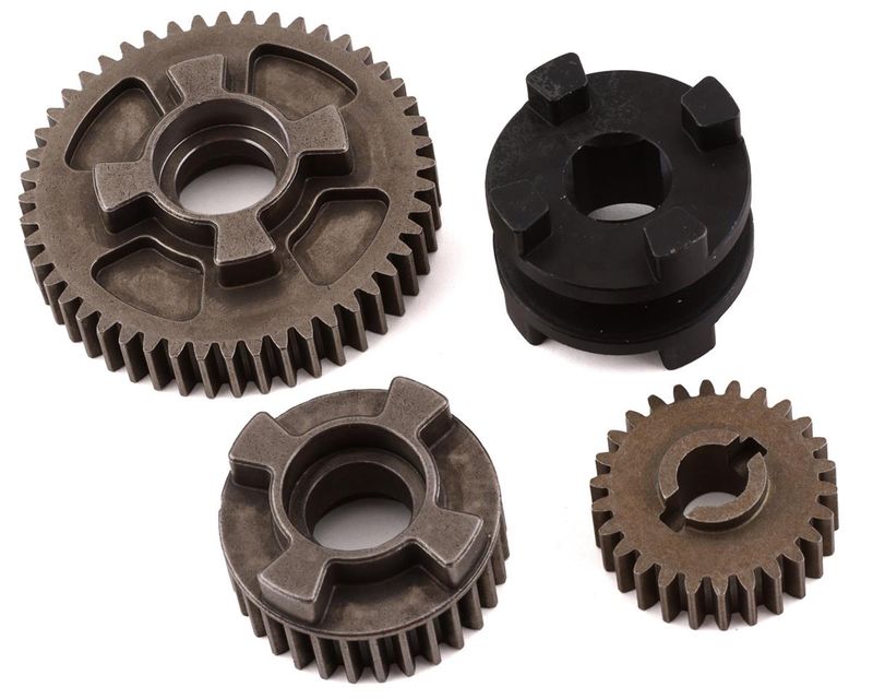SCX6: Lower Shaft Gear Set &amp; 2-Speed Slider — AXI252017