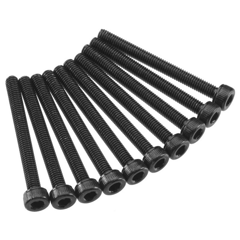 AXA091 Cap Head M3x30mm Black (10) — AXIC0045
