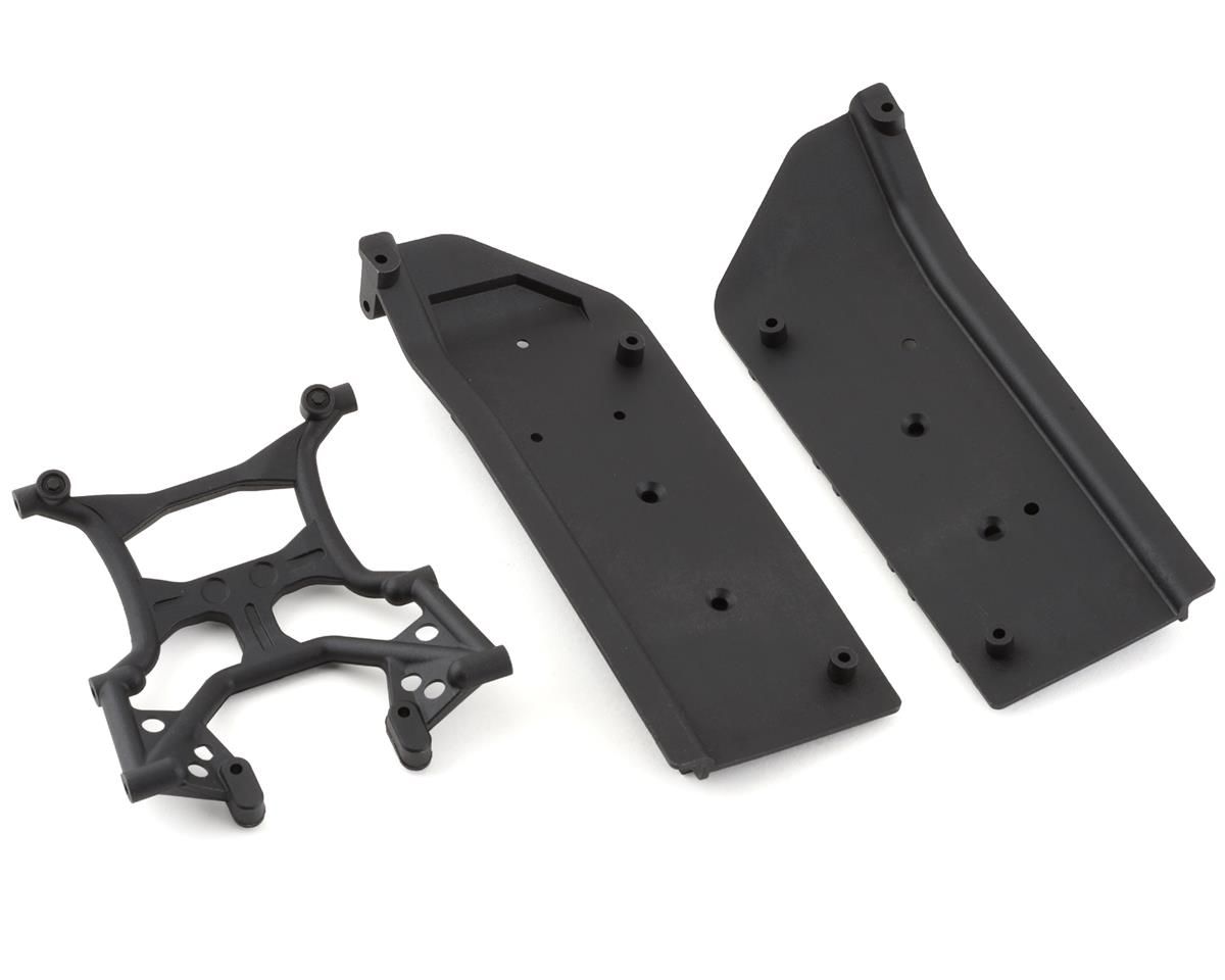 Chassis Side Plates &amp; Rear Brace: SCX10 III BC — AXI231049