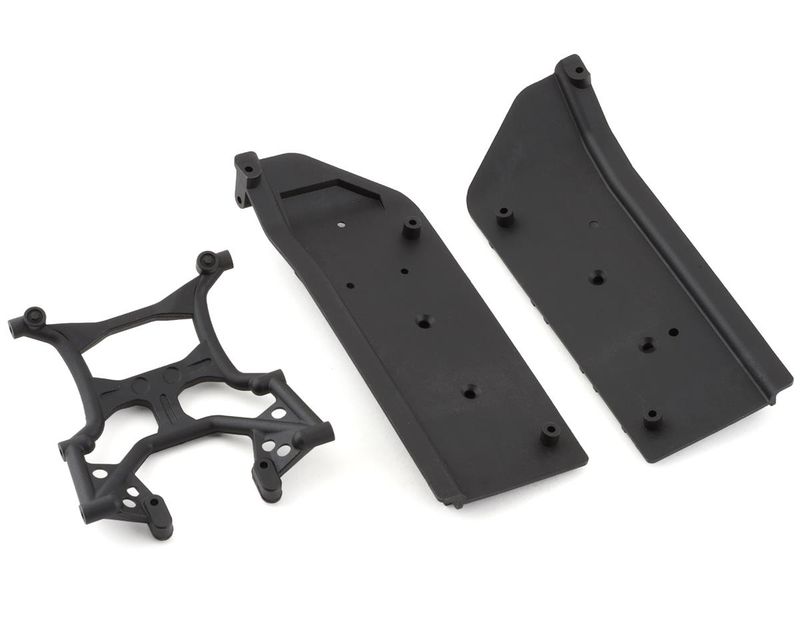 Chassis Side Plates &amp; Rear Brace: SCX10 III BC — AXI231049
