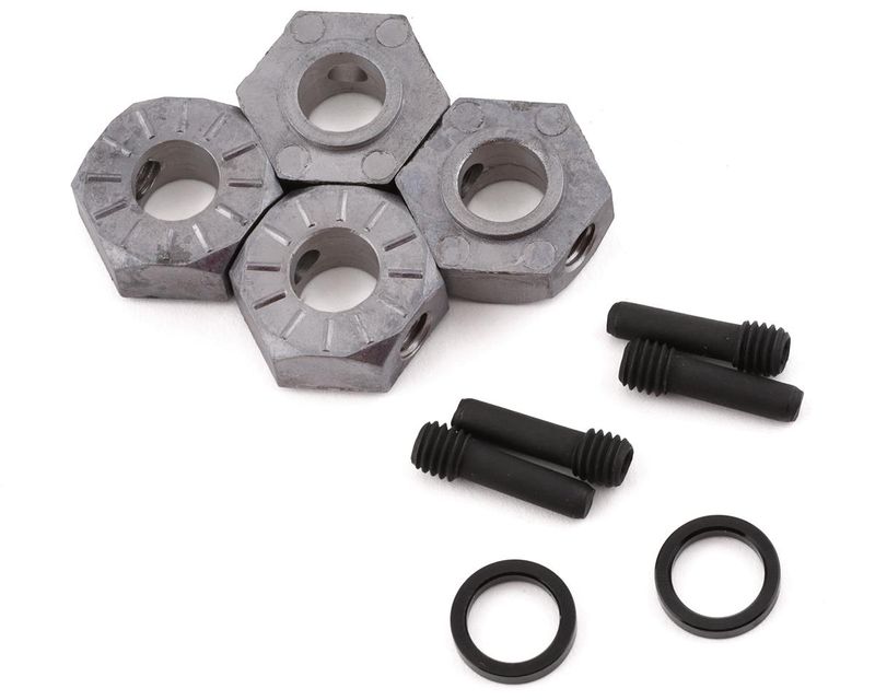 SCX6: 17mm Hex Set w/Pins (4) — AXI252011