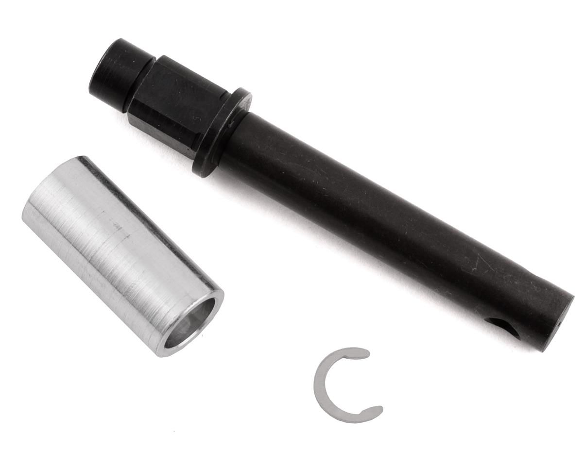 SCX6: Front Output Shaft &amp; Spacer — AXI252021