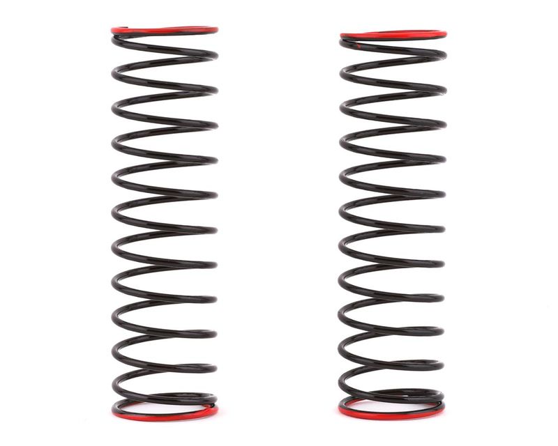 SCX6: Shock Spring 4.0 Rate Red 100mm (2) — AXI253007