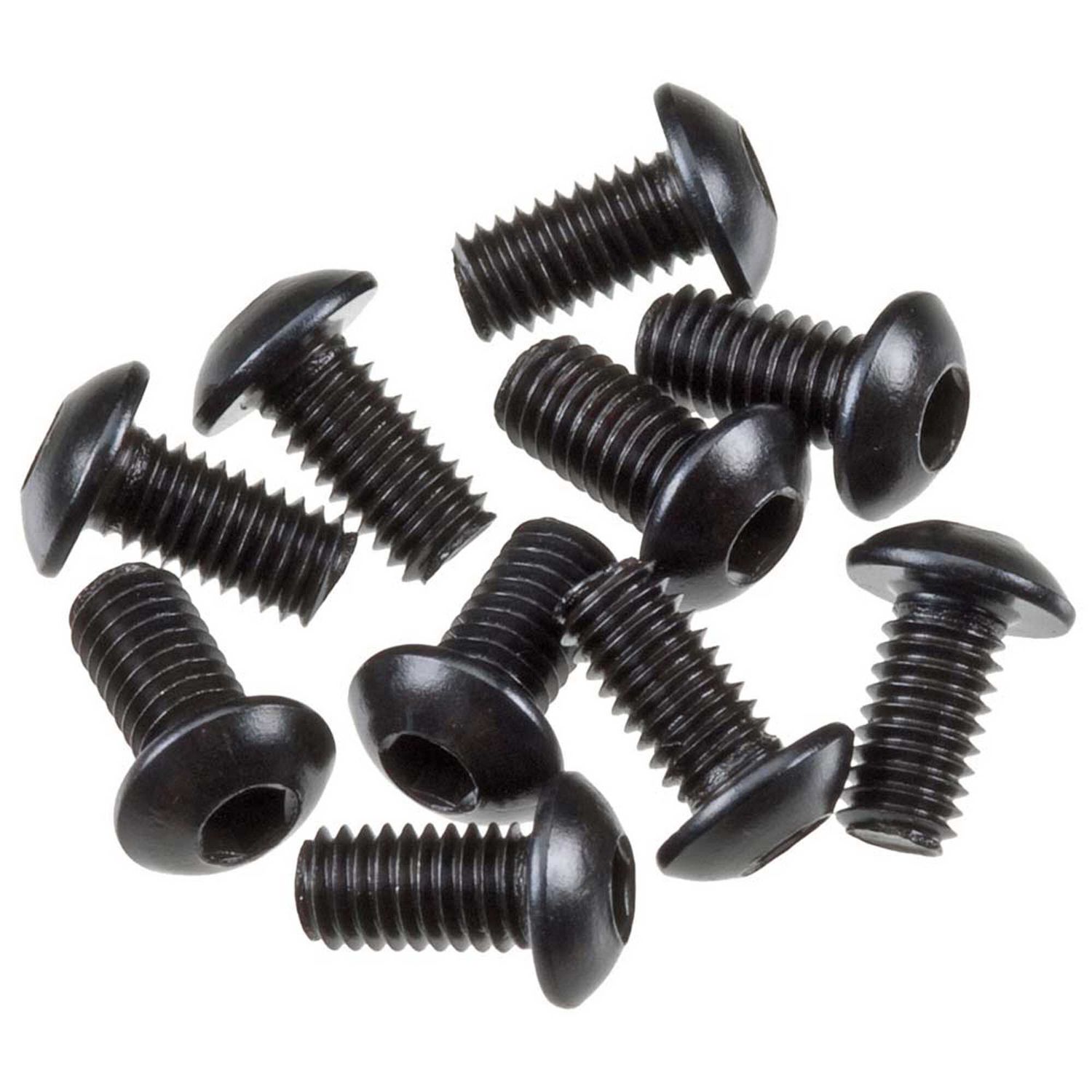 AXA0113 Hex Socket Button Head Black M3x6mm (10) — AXIC0005