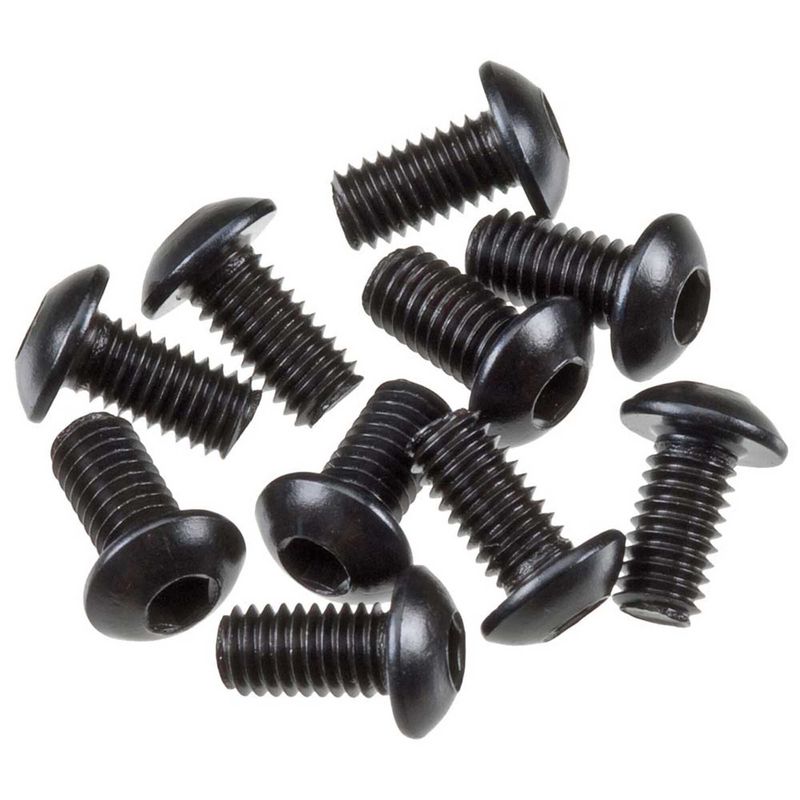 AXA0113 Hex Socket Button Head Black M3x6mm (10) — AXIC0005
