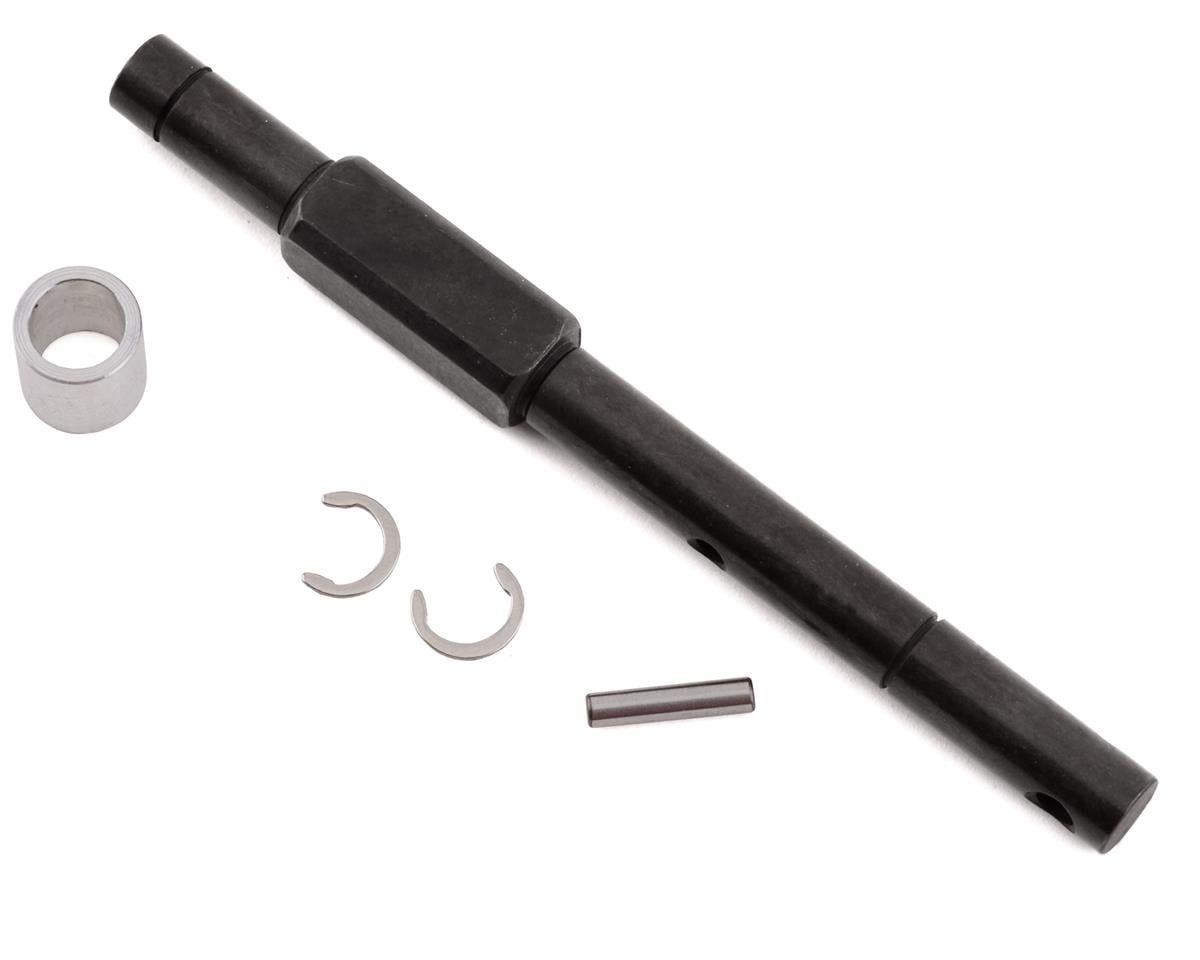 SCX6: Rear Output Shaft &amp; Spacer — AXI252022