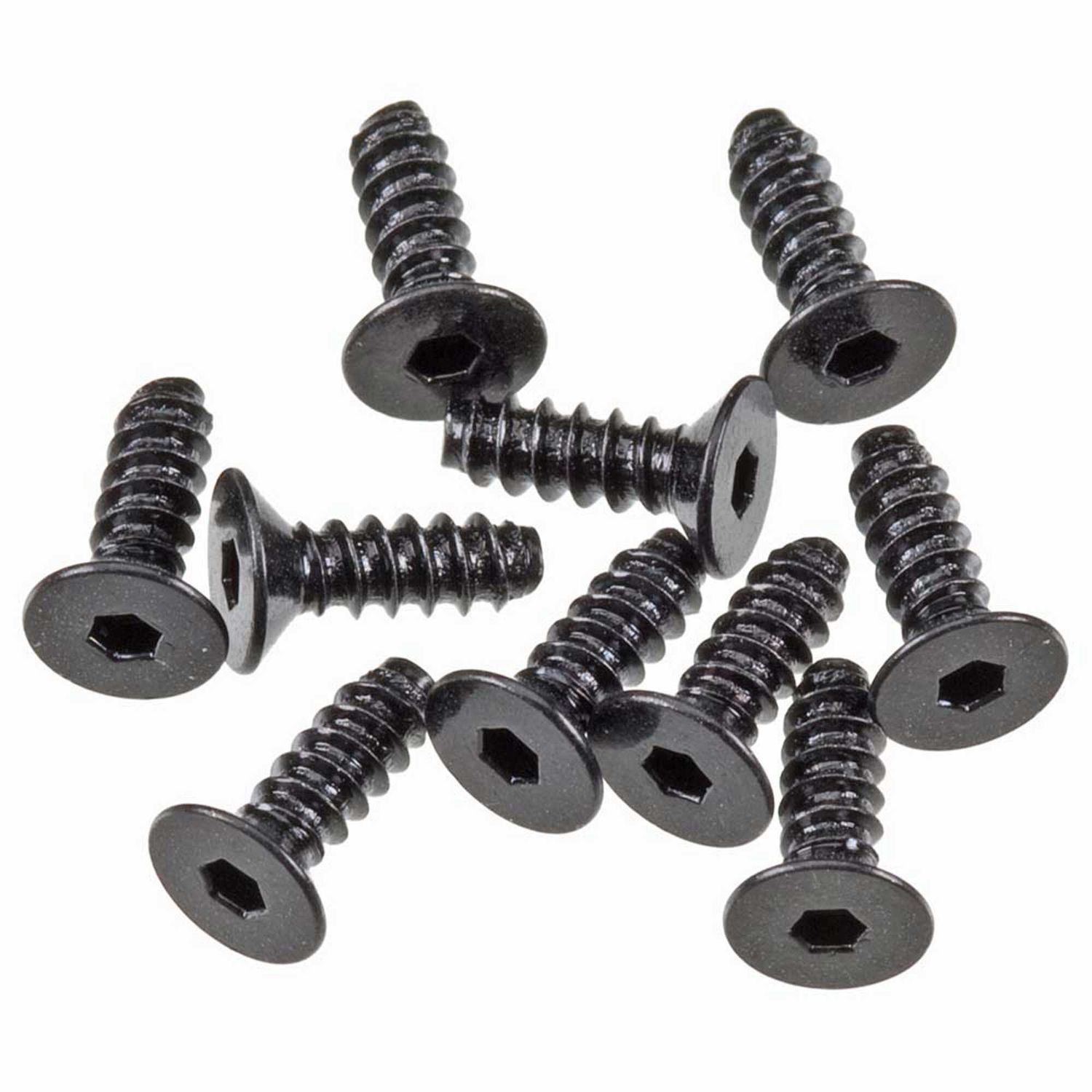 AXA0413 Hex Sckt Tapping Flat Hd M2.6x8mm Blk(10) — AXIC0008