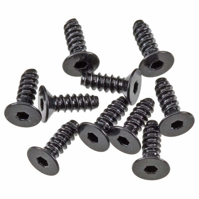 AXA0413 Hex Sckt Tapping Flat Hd M2.6x8mm Blk(10) — AXIC0008