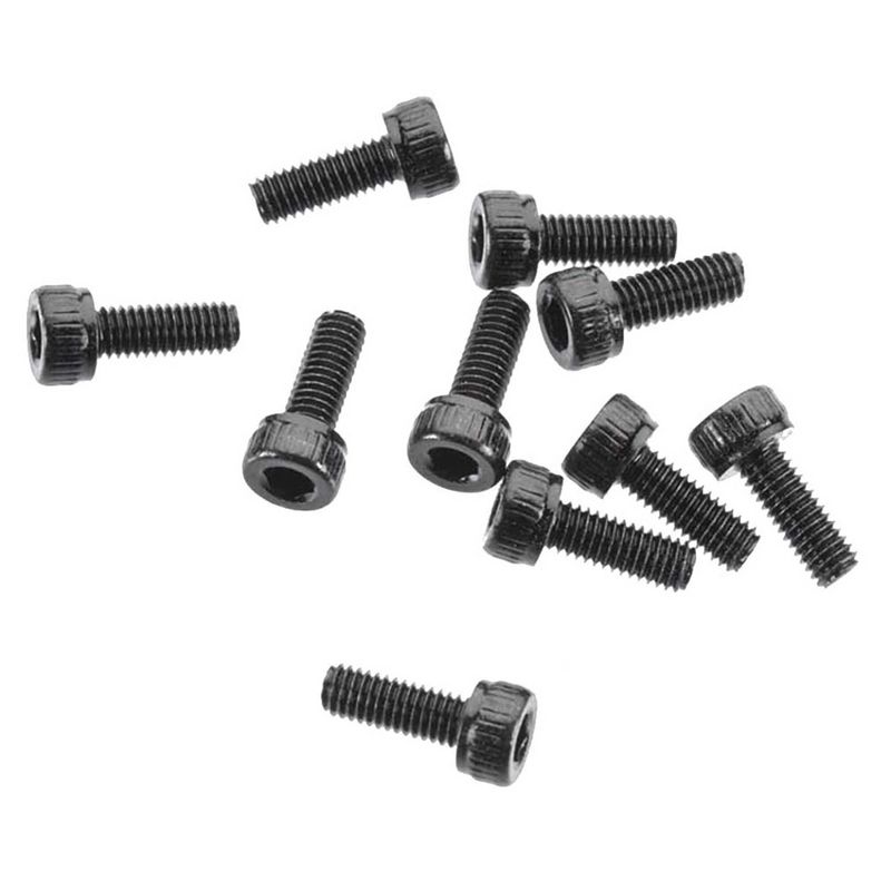 AXA084 Cap Head M3x8mm Black Oxide (10) — AXIC0084