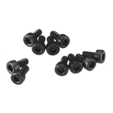 AXA083 Cap Head M3x6mm Black Oxide (10) — AXIC0830