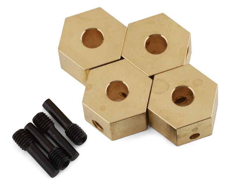 Hex Hubs, Brass (7g) (4): UTB18 — AXI312005