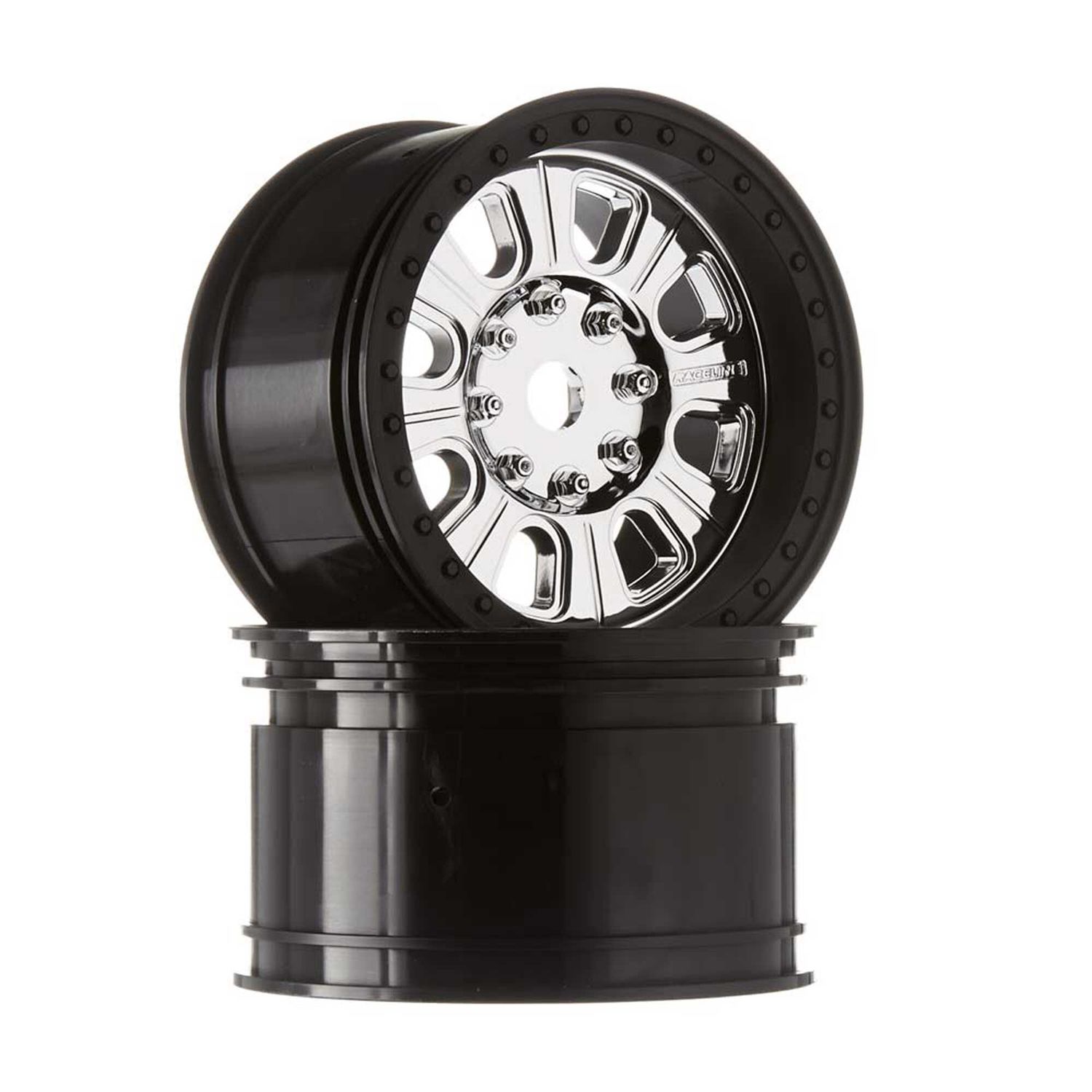 AX31043 3.8 Raceline Monster Wheels Black (2) — AXIC1043