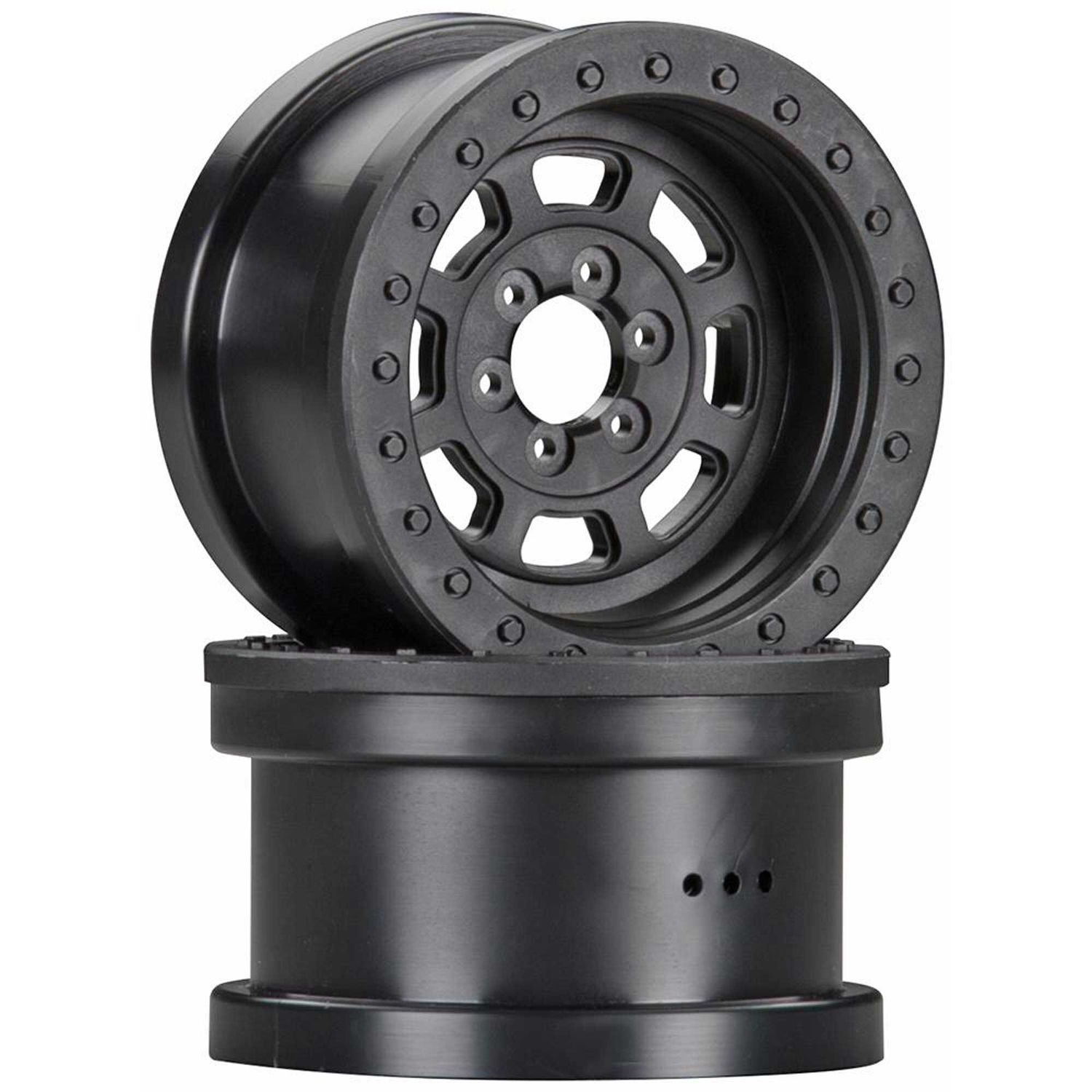 AX08141 2.2 Trail Ready HD Series Wheels Black (2) — AXIC8141