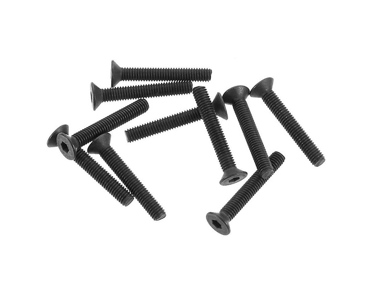 AXA149 Hex Socket Flat Head M3x20mm Black (10) — AXIC0149