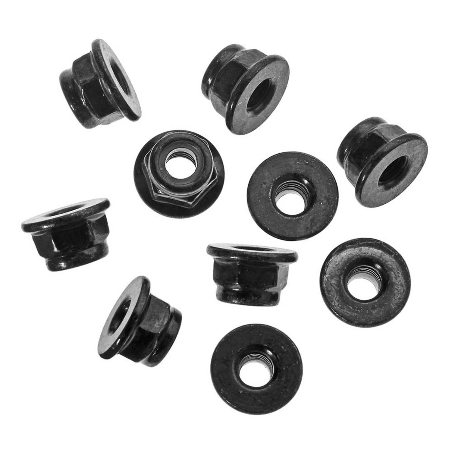 AXA1045 Nylon Locknut M4 Black (10) — AXIC1045