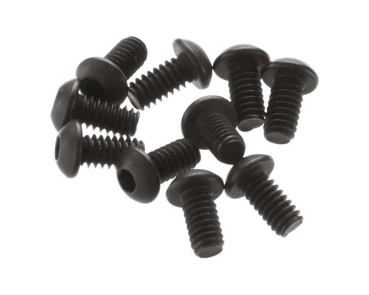 AX31146 Hex Sckt Button Hd Screw M2x4mm Black (10) — AXIC1146