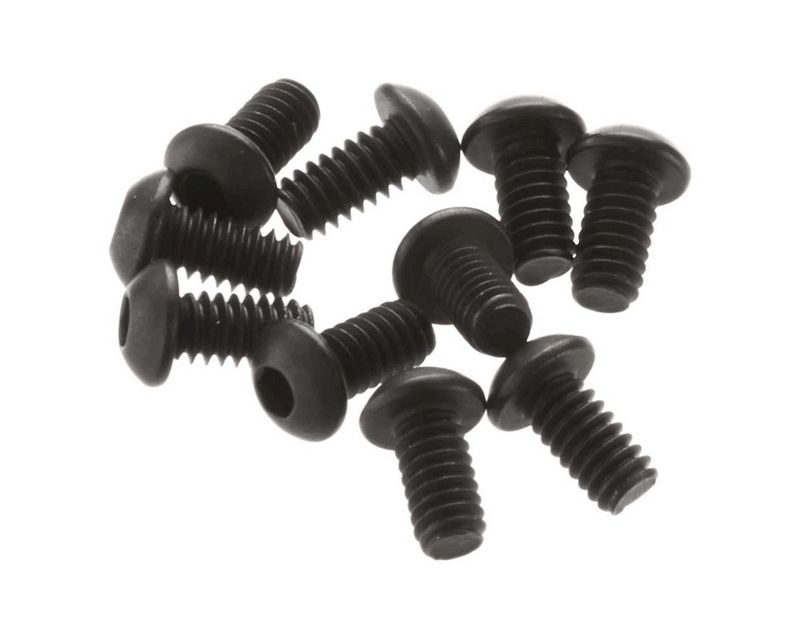 AX31146 Hex Sckt Button Hd Screw M2x4mm Black (10) — AXIC1146